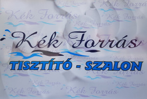 KÉK-FORRÁS TISZTÍTÓSZALON